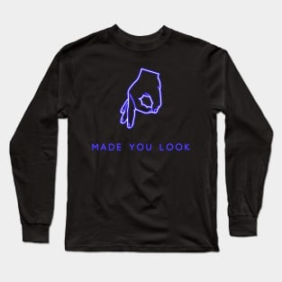 The Circle Hand Game Neon Long Sleeve T-Shirt